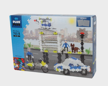 plus plus stem PLUS-PLUS - BASIC POLICE - 760 PCS